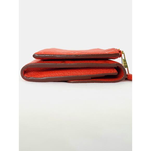 Louis Vuitton Orient/Red Monogram Empreinte Portefeuille Curieuse Long Wallet - Picture 12 of 16
